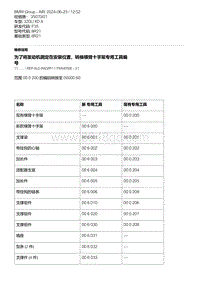 F35底盘 5-为了将发动机固定在安装位置 转换横臂十字架专用工具编号