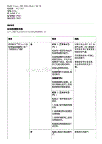 F35底盘 3-前部座椅检测表