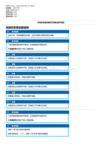 G20底盘 11-拆卸和安装后窗玻璃