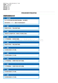 G20底盘 3-拆卸和安装左大灯