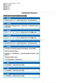 G20底盘 2-拆卸和安装车窗清洗装置的清洗液罐