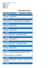 G20底盘 2-更新左侧或右侧转向横拉杆 （无底盘测量的工时数规定）