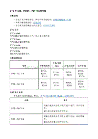 2021昂科威S DTC P1516 P2101 P2119或P2176