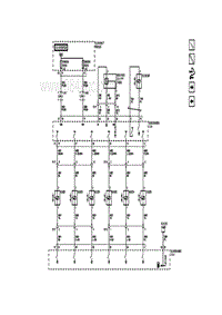 2010昂科雷电路图 燃油控制系统-喷油器