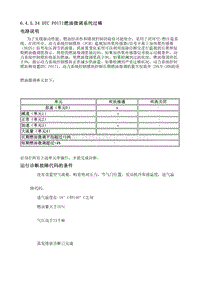 2007别克GL8 6.4.5.34 DTC P0171燃油微调系统过稀