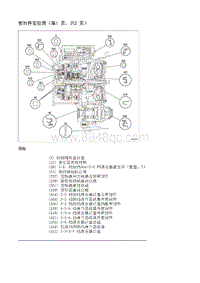 2013别克GL8 7.1.3.4密封件位置（第2 代）