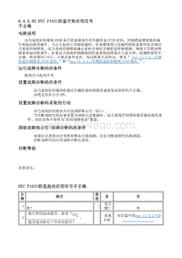 2010别克GL8 6.4.5.92 DTC P1631防盗开始启用信号 不正确