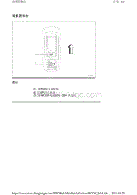 2011别克GL8 地板控制台