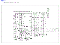 2023别克GL8 数据通信示意图-高速GMLAN