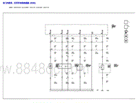 2023别克GL8公务舱 滑动门示意图-车门内把手 打开开关和传感器 E58 