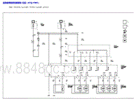 2023别克GL8艾维亚 后排座椅示意图-后排座椅按摩控制模块-左后（ATQ-YW9）