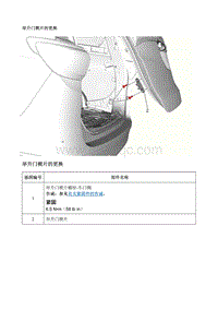 2017别克GL8 举升门楔片的更换