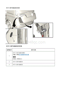 2017别克GL8 举升门调节减振垫的更换