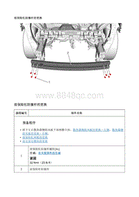 2017别克GL8 前保险杠防撞杆的更换