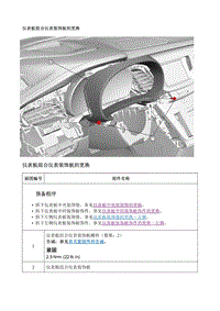 2017别克GL8 仪表板组合仪表装饰板的更换