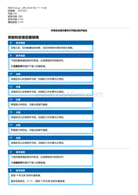 G80底盘 11-拆卸和安装后窗玻璃