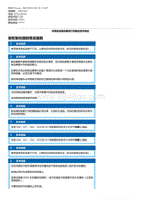 G28底盘 12-前轮制动器的售后服务