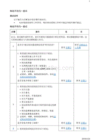 2019阅朗 故障诊断 制动不均匀-前后