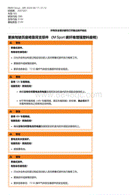 G80底盘 17-更换驾驶员座椅靠背支撑件 （M Sport 碳纤维增强塑料座椅）