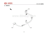 2022比亚迪汉EV电路图 12 前舱线束Ⅱ