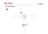 2020比亚迪汉EV电路图 24 电池加热器外壳搭铁线束