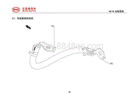 2020比亚迪汉DMi电路图 17 变速箱搭铁线束