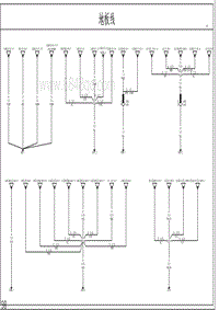 2020比亚迪汉EV电路图 地板线
