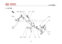 2020比亚迪汉DMi电路图 2 右前门线束