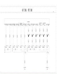 2022比亚迪汉EV电路图 右门锁 背门锁