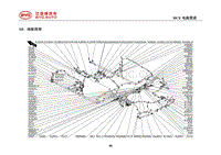 2020比亚迪汉EV电路图 10 地板线束