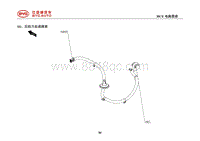 2020比亚迪汉EV电路图 16 后动力总成线束