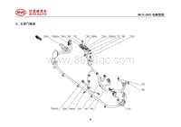 2022比亚迪汉EV电路图 1 左前门线束