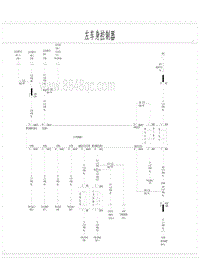 2022比亚迪汉EV电路图 左车身控制器