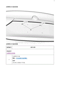 2020阅朗 后牌照灯灯泡的更换