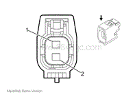 2020阅朗电路图 B5LF车轮转速传感器-左前