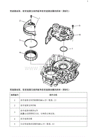 2020阅朗 变速器油泵 前差速器支座挡板和前差速器齿圈的拆卸（第3代）