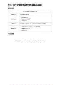 2023唐DM-i诊断 U01F287 与智能动力制动系统丢失通信