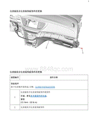 2020阅朗 仪表板组合仪表装饰板饰件的更换