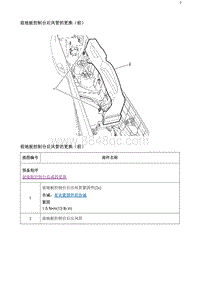 2020阅朗 前地板控制台后风管的更换（前）