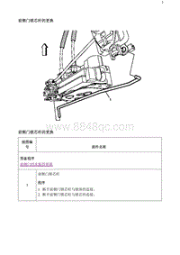 2020阅朗 前侧门锁芯杆的更换