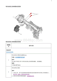 2020阅朗 转向柱锁止控制模块的更换