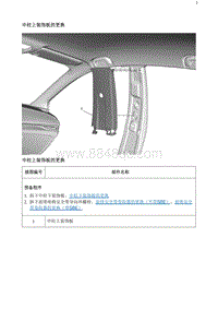 2020阅朗 中柱上装饰板的更换