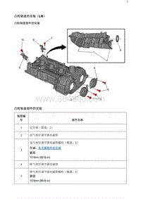 2020阅朗 凸轮轴盖的安装（LI6）