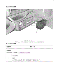 2020阅朗 前大灯开关的更换