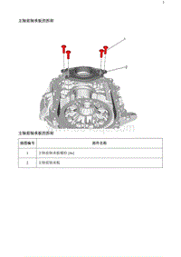 2020阅朗 主轴前轴承板的拆卸