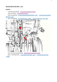 2020阅朗 涡轮增压器回油管的更换（LJI）