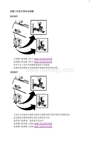 2020阅朗 前侧门外把手滑杆的调整