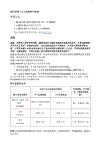 2020阅朗 线间修理-发动机控制和燃油