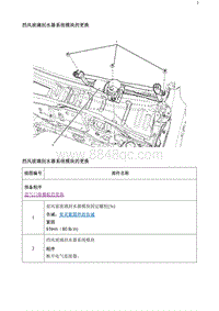 2020阅朗 挡风玻璃刮水器系统模块的更换