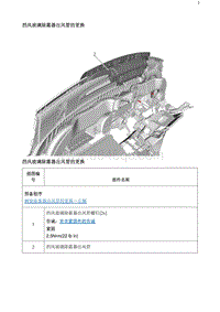 2020阅朗 挡风玻璃除霜器出风管的更换